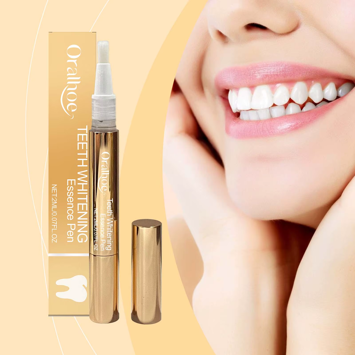 Teeth Whitening Essence Pen Remove Plaque and Tartar Clean Dental Oral Care Prevent Teeth from Rotting and Keep Fresh Breath